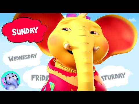 Ajj Itwar Hai Hathi Ko Bukhar Hai, आज इतवार है, Nursery Rhymes in Hindi and Toddlers Videos