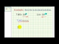 Scientific Notation Concepts