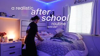 AFTER SCHOOL "REALISTIC" ROUTINE 📓 (junior) || homework, school advice, relaxing, etc.