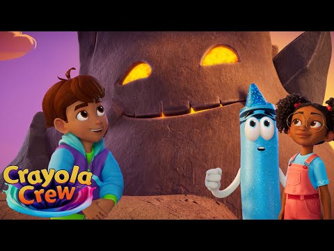 Eruption and Volcanic Fireworks + More | Crayola Crew 🖍️ | Cartoons For Kids