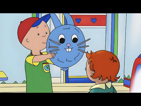 Caillou makes a Bunny for Rosie | Caillou Classics