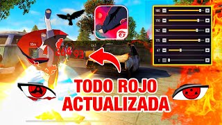 ✅ LA MEJOR SENSIBILIDAD para dar TODO ROJO en la NUEVA ACTUALIZACIÓN de FREE FIRE 2025 🔥