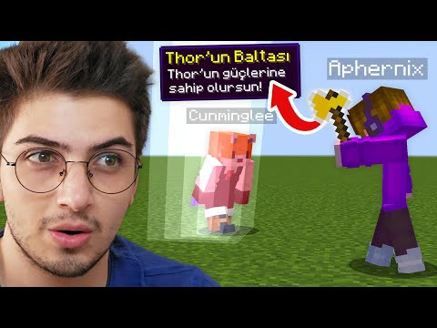 Minecraft ama ÖZEL BALTALAR VAR!