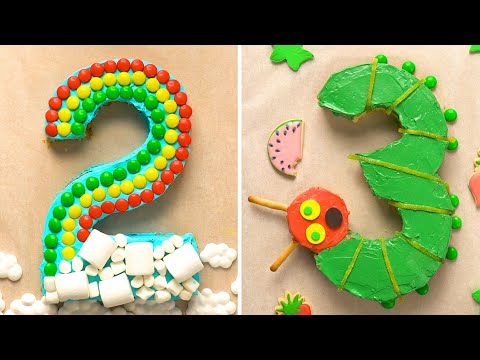 Countdown with Cakes | Amazing Number Themed Cake Decorating Recipes | Cake Design Hacks