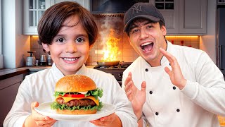 COCINANDO CON MI HIJO JEREMY ♥️
