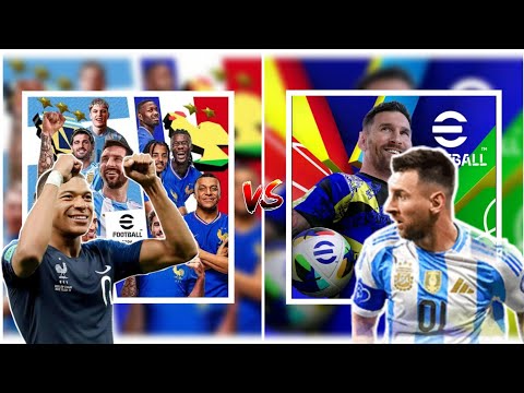 EFOOTBALL 2024 MOBILE Vs EFOOTBALL 2025 MOBILE COMPARISON: GRAPHICS, ANIMATION, CELEBRATIONS...