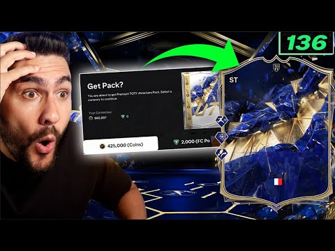 I Opened The TOTY Premium Attackers Pack & Packed An Insane TOTY in FC 25!!