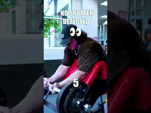 Sam Sulek angry interaction #samsulek #gym