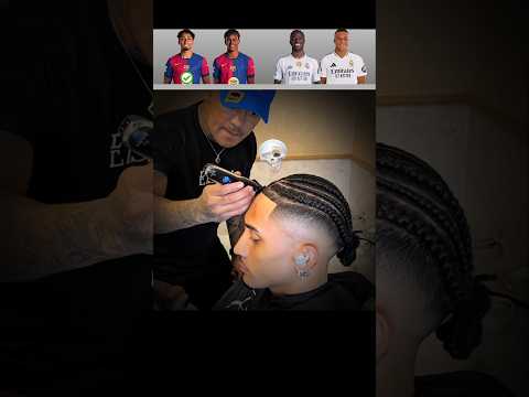 haircut🤩🤩Barcelona vs Real Madrid #football #trollface #edit #barcelona #realmadrid #shorts  #viral
