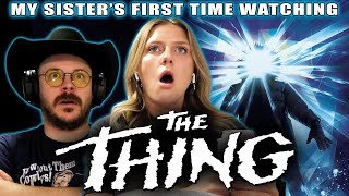 My Sister's First Time Watching The Thing  (1982) | Berly's Movie Reaction | It Physically Hurts Her