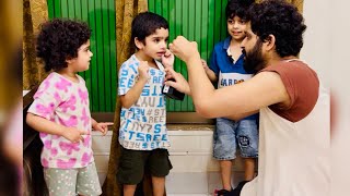 Shanu pakra gaya 😱😱 #funny #trending #comedy #youtubeshorts #shorts