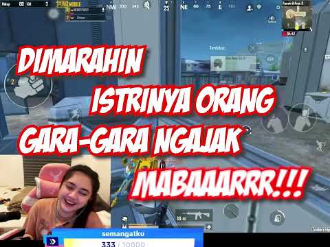 NAMIDYA MEMEY DILABRAK ISTERI ORANG PUBG MOBILE