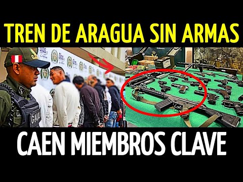 ¡GRAN OPERATIVO! POLICIAS ARRESTAN MIEMBROS del TREN DE ARAGUA y.. DESCUBREN ARSENAL de GUERR4