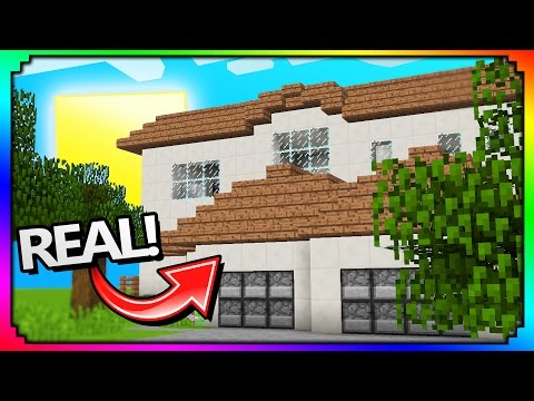MY REAL HOUSE IN MINECRAFT