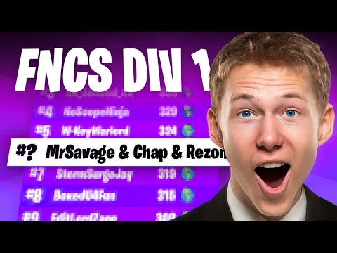 ROAD TO FNCS GLOBALS! ft. Rezon & Chap (FNCS Cup)