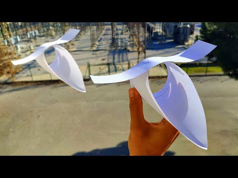 COMO FAZER 3 PLANADORES INFINITOS DE PAPEL - ORIGAMI