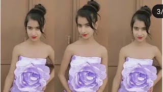 Muskan Thakur ki❓😍 paper dress ki duniya 😇📝🫢#newspaperdress #viral #trending #likes