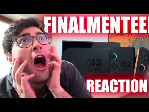 ECCOLAAA!!! REACTION e COMMENTO alla nuova NINTENDO SWITCH 2