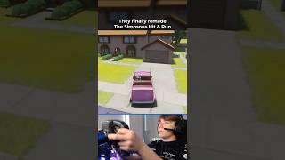 The Simpsons Hit & Run Remastered 👀 #Shorts