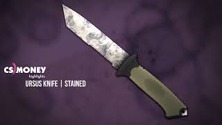 Ursus Knife Stained Gameplay