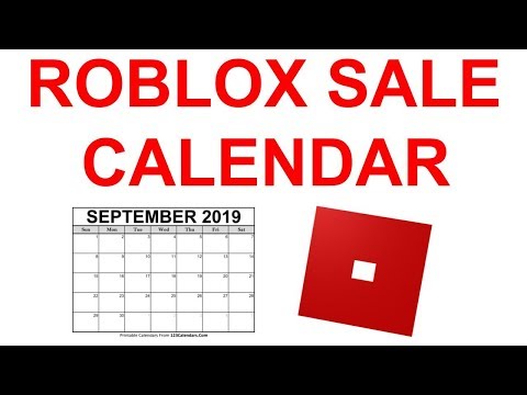 2020 Sales Calendar Roblox 07 2021 - roblox sales calendar