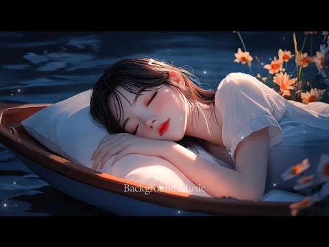 Healing Insomnia with 🎵 Relaxing Sleep Music 🌙 Piano Music Help Slow Down An Overactive Mind