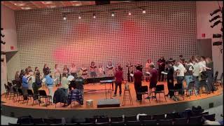 Bates College Choir | rehearsal | excerpt, Gjeilo Ubi Caritas