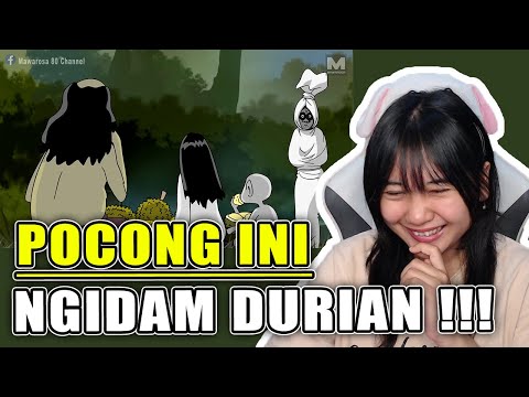 KETIKA POCONG NGIDAM DURIAN | REACTION MAWAROSA 80