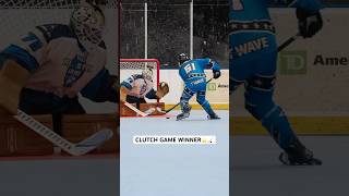 CLUTCH GAME WINNING GOAL⭐️🏒