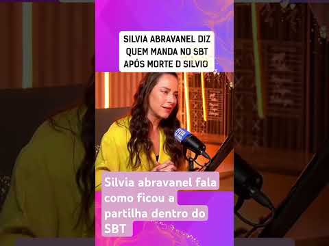 Silvia abravanel filha de Silvio santos fala como ficou a partilha no SBT #fofoca #noticias