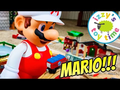 Mario Cars & Tracks Take Over! 🚗🔥 | Nintendo-Inspired Train Compilation