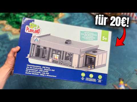 ALDI rasiert die Konkurrenz: Filiale, LKW & Gabelstapler Klemmbaustein Sets im Review!