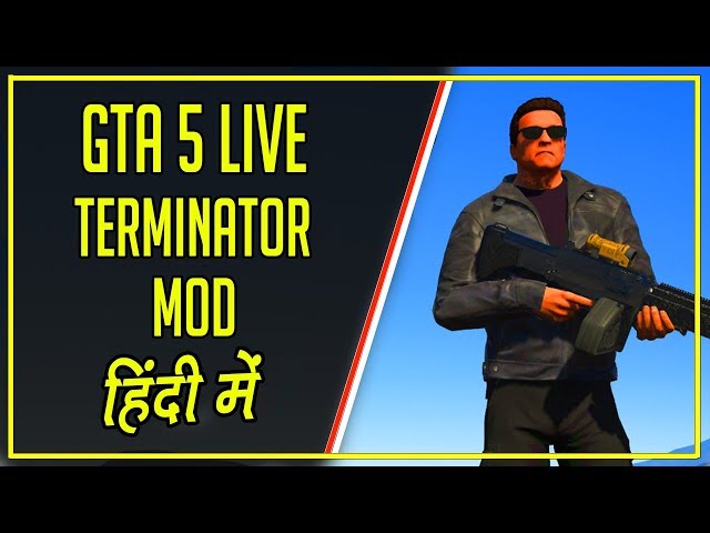 GTA 5 Terminator Mod | Hindi Gameplay | Hitesh KS Live