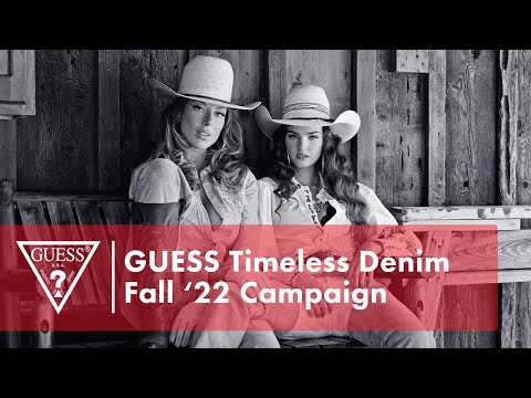 GUESS Timeless Denim Fall '22 Campaign | #GUESSDenim