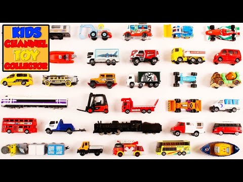 Learn Small Vehicles Names & Sounds for Kids + More Street Vehicles Videos