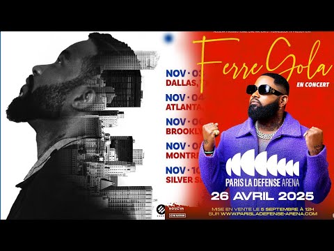 TOUTE LA VERITE  L'ANNULATION DE LA TOURNÉE AMERICAINE DE FALLY IPUPA | FERRE GOLA U-ARENA EN DANGE