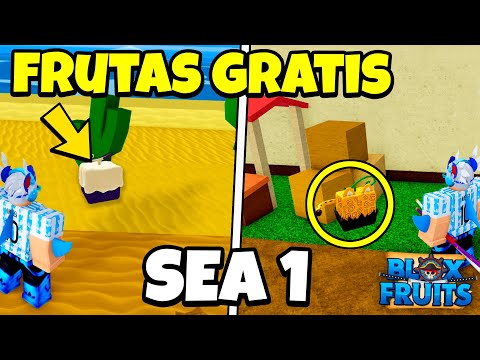 Localizaciones SECRETAS Para Conseguir FRUTAS *GRATIS* en Blox Fruits 🍓
