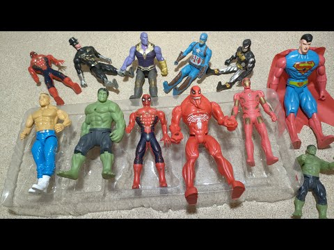 AVENGERS SUPERHERO STORY, MARVEL'S SPIDER-MAN SMASH VS HULK, CAPTAIN AMERICA VS IRON-MAN