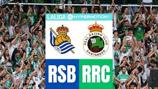 🔴 REAL SOCIEDAD B - RACING│EN DIRECTO - LaLiga Hypermotion