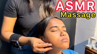 Deep Relaxation ASMR | Face Massage by Female Barber #asmr 