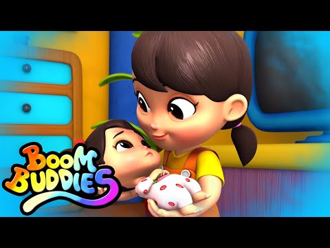 Canção doentia | Musica para bebes | Educação | Boom Buddies Portugues | Animação