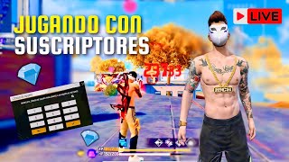 🔴EN VIVO | Jugando FreeFire con Suscriptores 💎