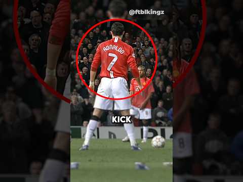 THE REAL REASON BEHIND RONALDO'S ICONIC FREE KICK STANCE