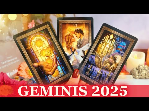 GEMINIS♊TE LLUEVE EL DINERO💰UN FALLECIMIENTO⚰️Y UN NUEVO💞AMOR EN 2025