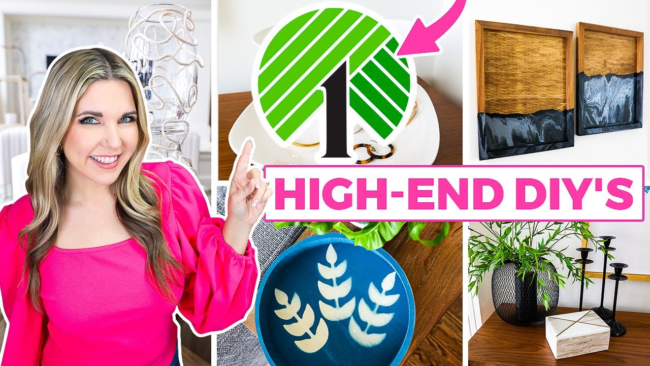 Dollar Tree DIY’s…High-End Home Decorating on a Budget