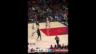 Scoot Henderson was DOING IT ALL for the Trail Blazers 🔥 28 PTS, 3 REB & 6 AST