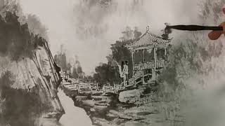 12  崤函野草堂野人作品，四尺水墨#画画 #painting #国画欣赏