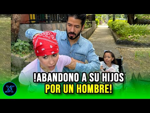 Madre abandona a sus hijos para irse con un hombre y así termino