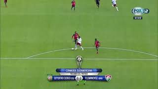 D. Cuenca 0 - 2 Fluminense (Goles Conmebol Suadamericana 2018 8vos  de Final Ida)