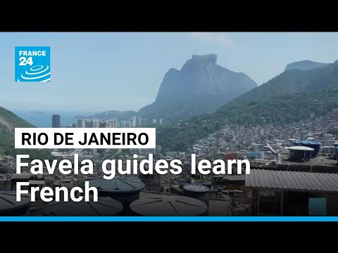 YouTube video thumbnail: Rio's Favela Guides Learn French to Meet Surging Tourist Demand